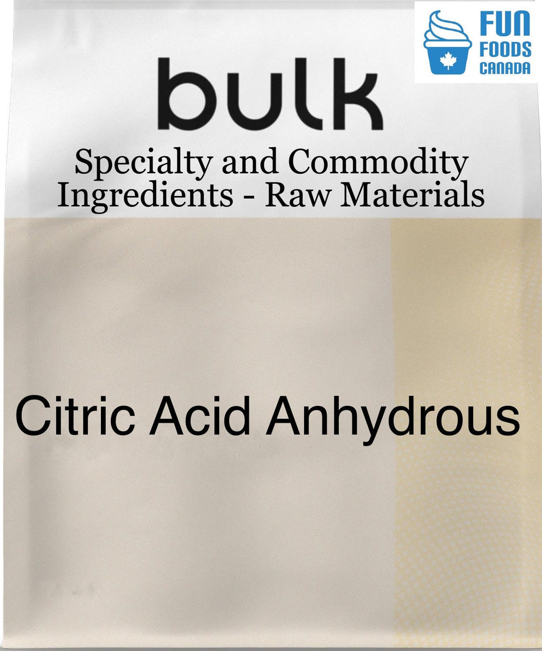 Citric Acid Anhydrous 10-40 Mesh - Specialty and Commodity Products - Bulk - Chemicals - Ingredients - Raw Material Distributor Canada