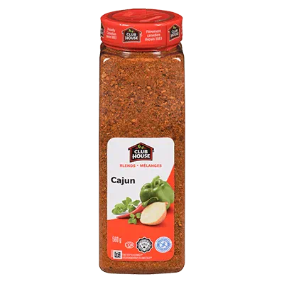 Cajun Seasoning - Spices and Seasonings - Clubhouse - 560gr. Jar - Case 12 x 560gr. Jars - Canadian Distributor and Supplier