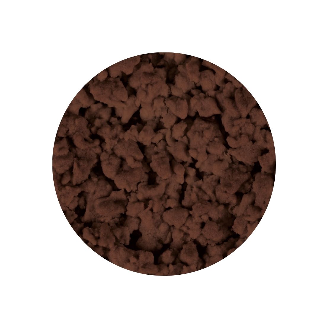Coffee crumble close up texture image