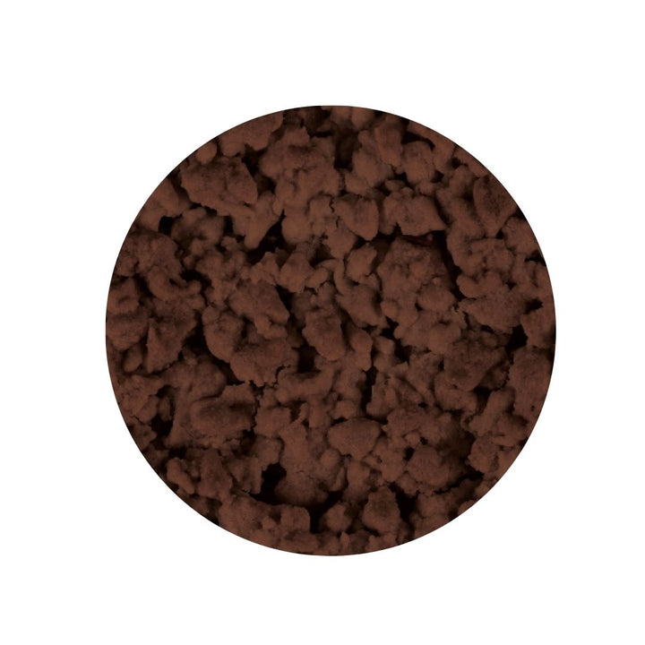 Coffee crumble close up texture image