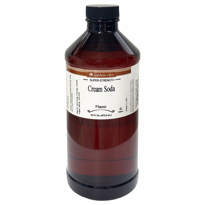 Cream Soda Flavoring - Super Strength Flavor 1 oz., 16 oz., 1 Gallon