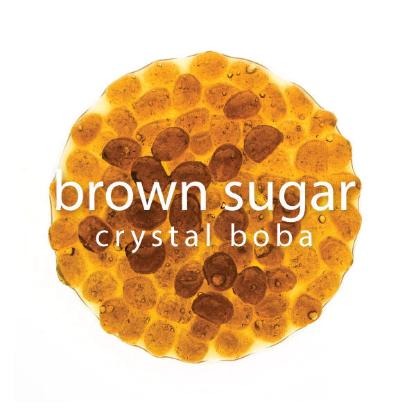 Brown Sugar Flavored Crystal Boba - Jelly Boba - Bossen Canada Wholesale Distribution