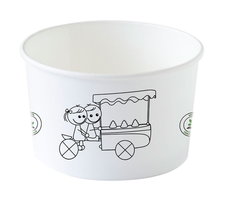 
 Custom Cups Biodegradable/

 Compostable "Kids" Cup (Medium)