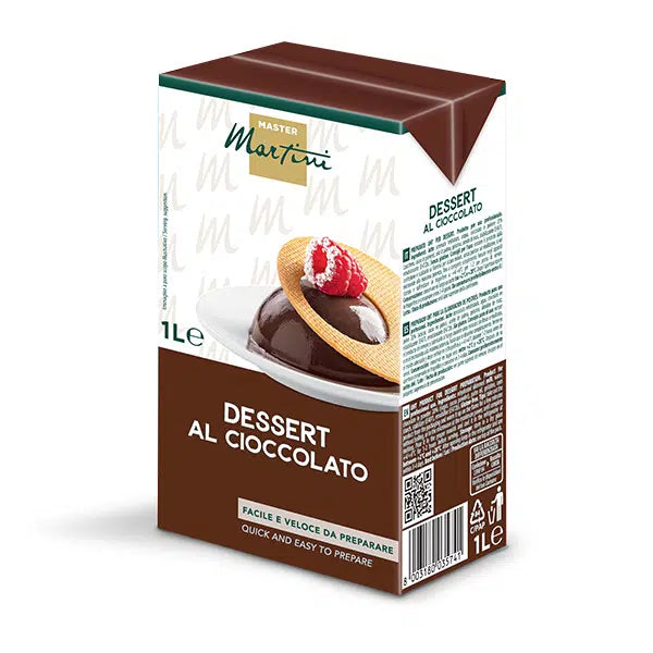 Chocolate Pudding Dessert Base - 1L Brik - Case of 12 - Canadian Distributor