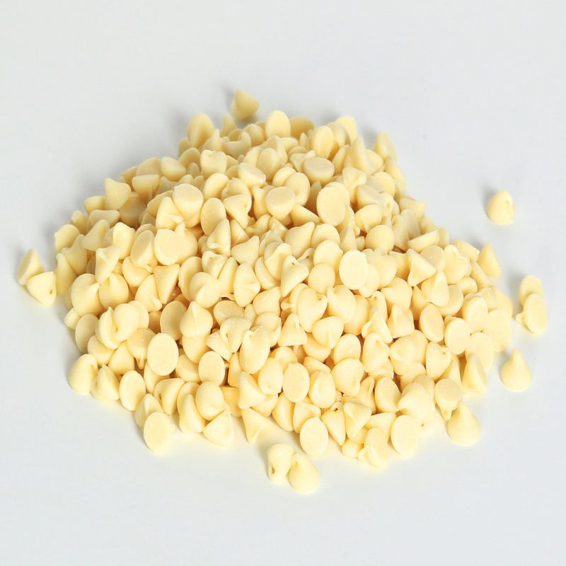 White Chocolate Chips  Candy Toppings | TR Toppers C348-100 | Premium Dessert Toppings, Mix-Ins and Inclusions | Canadian Distribution