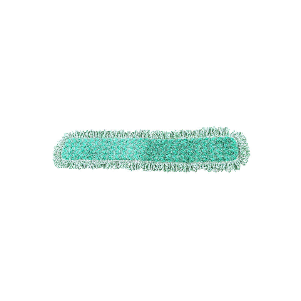 Green Microfiber Dry Pad With Fringe - Sold By The Case