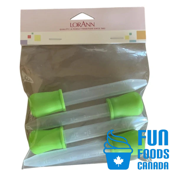 Gummy Dropper (4 pack) - Candy Making - LorAnn Oils - Canadian Distribution - Ships Free Within Canada on Orders Above CAD $199