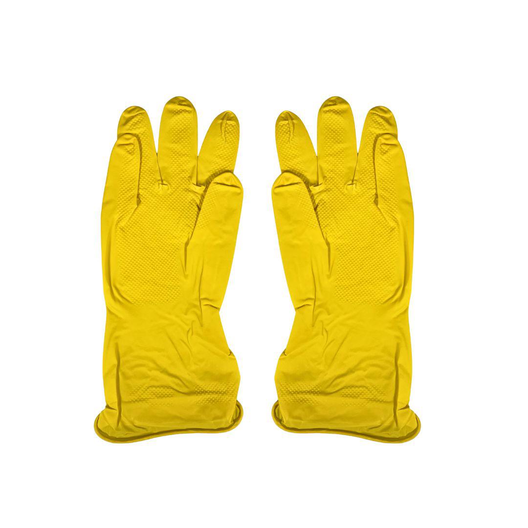 Dish Washing Gloves Yellow - Medium