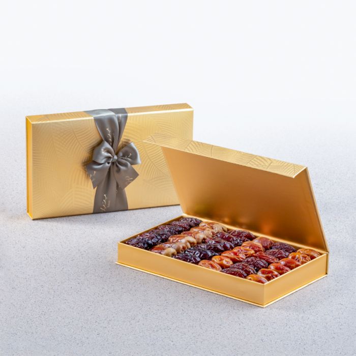 Gold Palm Gift Box - Bateel Premium Dates - Luxury Gifts