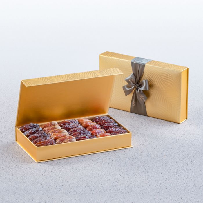 Gold Palm Gift Box - Bateel Premium Dates - Luxury Gifts