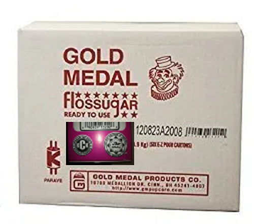 Gold Medal Brand Flossugar Cotton Candy Carton 3.25 Lbs Canada