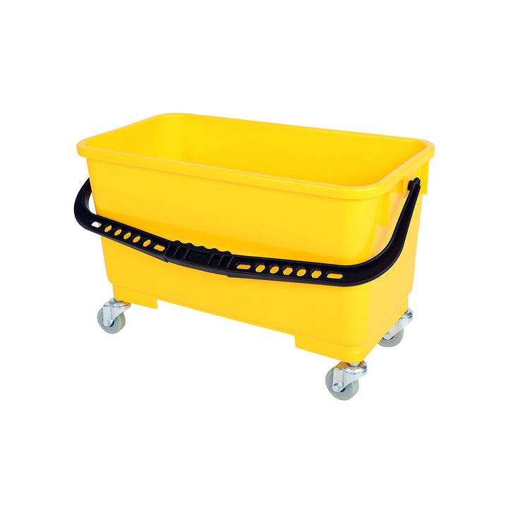 Window Cleaning Bucket With Sediment Screen And Casters - Sold By The Case