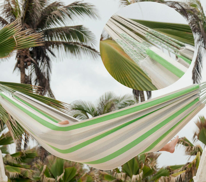 Colombian Hammock Chair with Universal Chair Stand - Part of the Collective Marketplace Collection