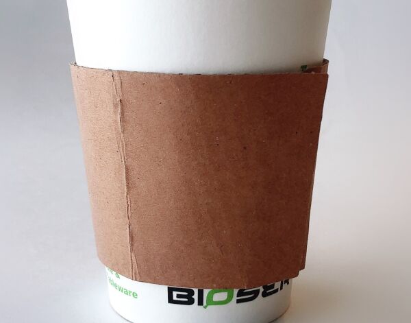 Hot Cup Sleeve - 8/10-20 oz - 1000cs - Disposable Take Away Food Packaging - Canadian Distribution