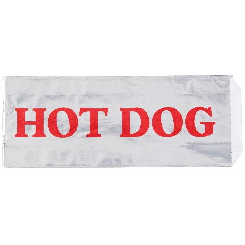 Foil Hot Dog Bags - 1000 Bags Per Case