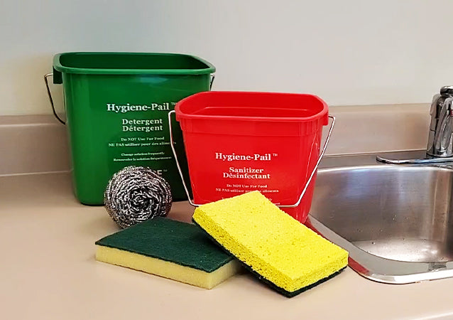 3 Qt Sanitizing Hygiene–Pail® - Sold By The Case