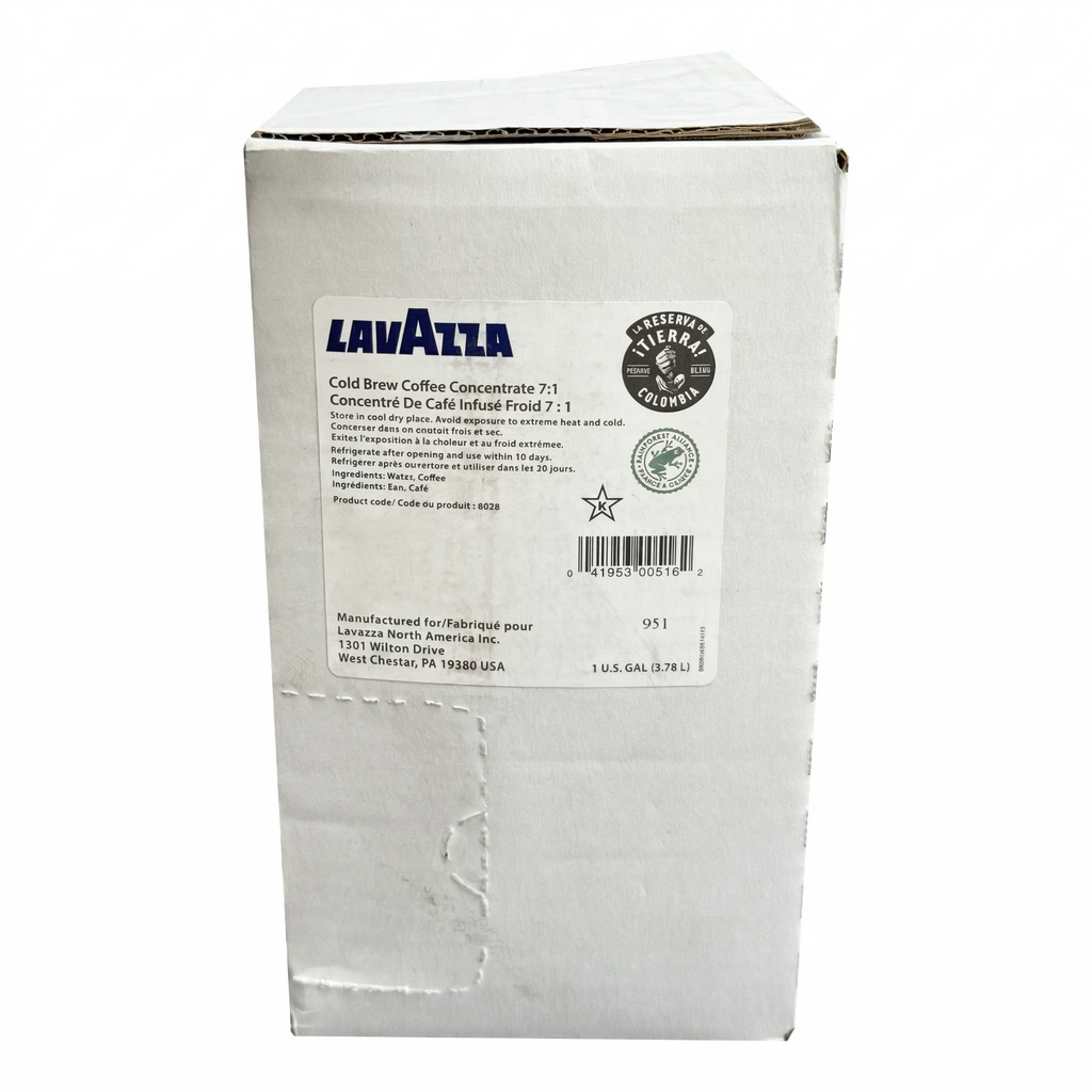 iTierra Colombia Cold Brew Coffee Concentrate 7:1 - One Gallon
