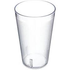 Tumbler Plastic 8 oz. Stackable Clear - 72 each - Carlisle Food S - Packaging and Accessories - Restaurant Supplies and Equipment - Canadian Distribution