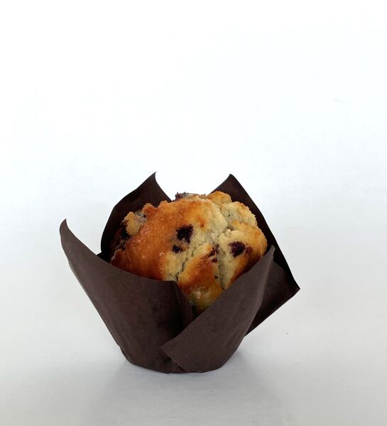 Brown Tulip Muffin Cup  2" x 2.1" 25sl/5000cs - Disposable Take Away Food Packaging - Canadian Distribution