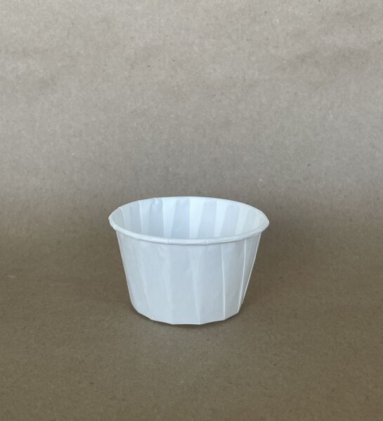 Paper Souffle Cup - 0.5/1/2/3.25 oz - 250sl/5000cs - Disposable Take Away Food Packaging - Canadian Distribution