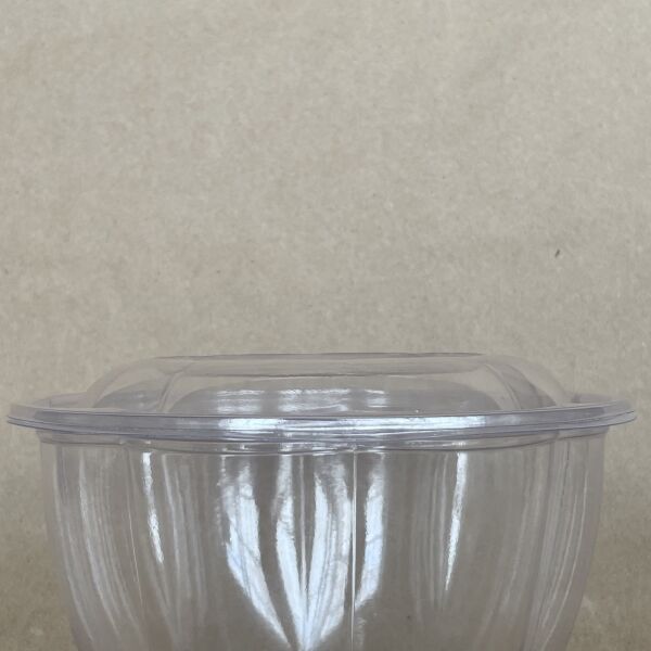 Lid for 24 / 32 /48oz. PLA Floral Salad Bowl 300cs BPI