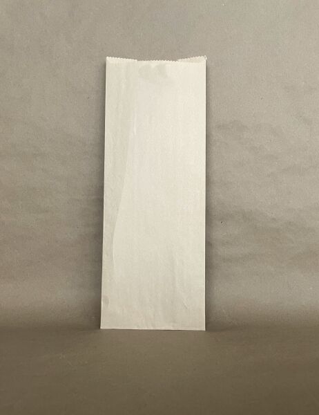 Kraft Plain Paper Bread Bag 6" x 3.5" x 16" 1000cs