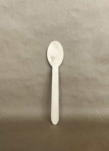 6" Birch Wood Spoon 1000cs
