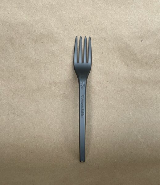 6.5" Black PLA Fork 1000cs BPI