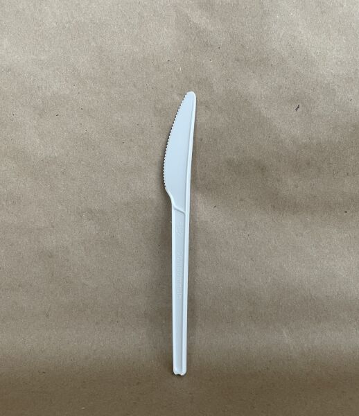 6.5" White PLA Knife 1000cs BPI