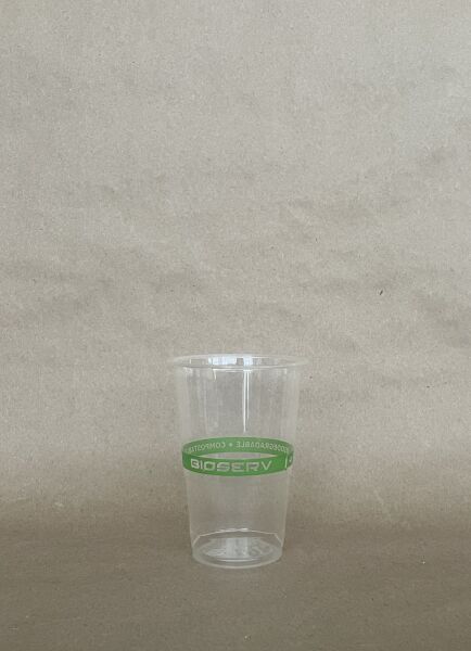 Green Label PLA Gelato Cold Cup 76mm - 5/7/9 oz - 2000cs BPI - Disposable Take Away Food Packaging - Canadian Distribution