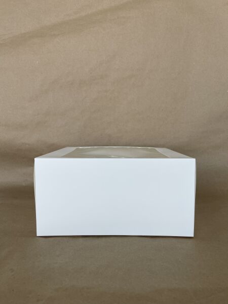 White PLA Window Box 10" x 10" x 5" , 100 per case