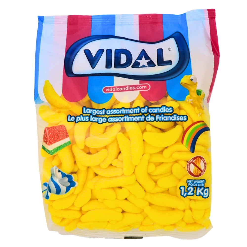 Vidal - Candy Bananas - 1.2 kg - Canadian Distribution