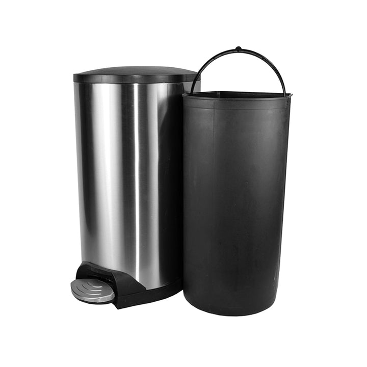 Step On Container Stainless Steel With Soft Close Lid - Sold By The Case