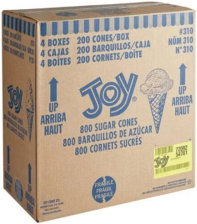 Cone Sugar #310 - 4 x 200 count - Joy - Restaurant and Foodservice Ingredients - Canadian Distribution