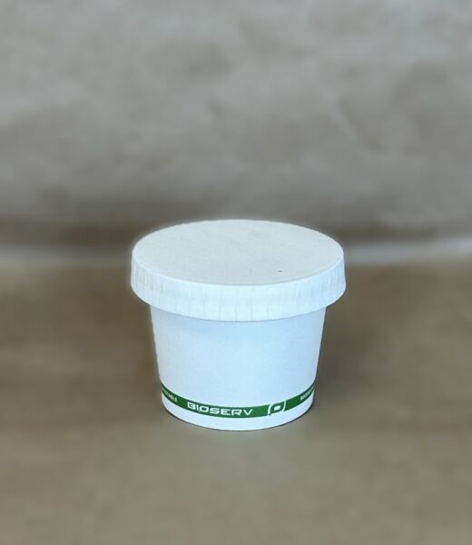 Paper Portion Cup Lid 2&4oz 62mm Vented 1000cs - Disposable Take Away Food Packaging - Canadian Distribution