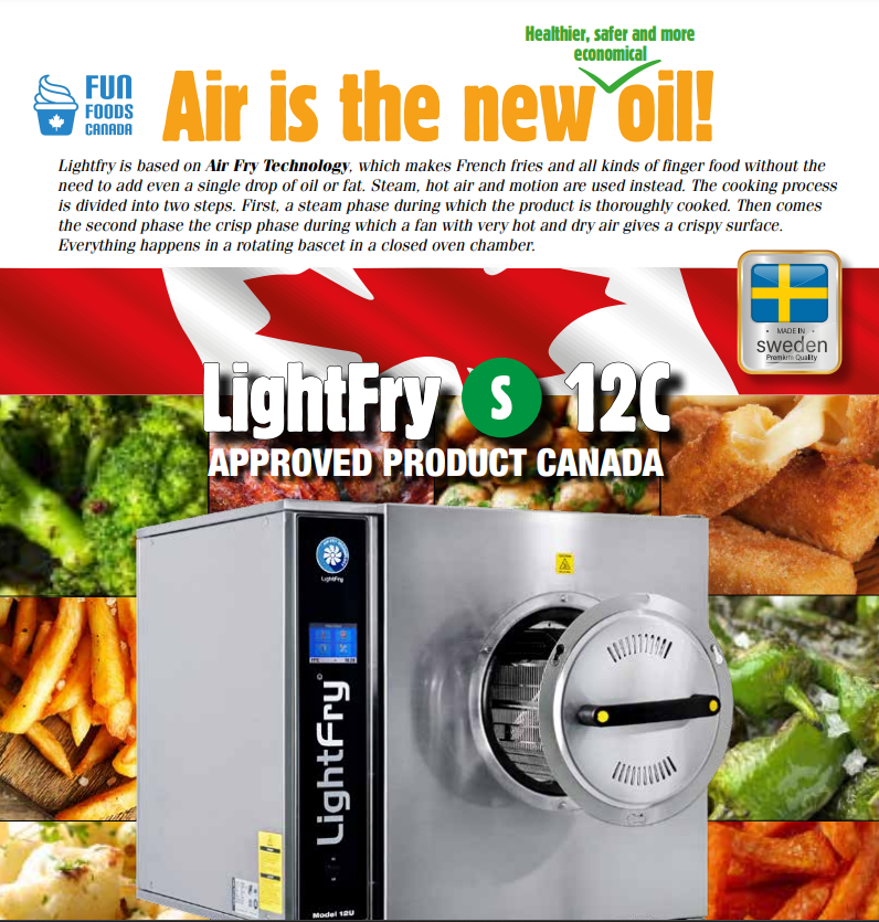New - Lightfry - LF12C - Lightfry Countertop Commercial Airfryer - Foodservice Canada