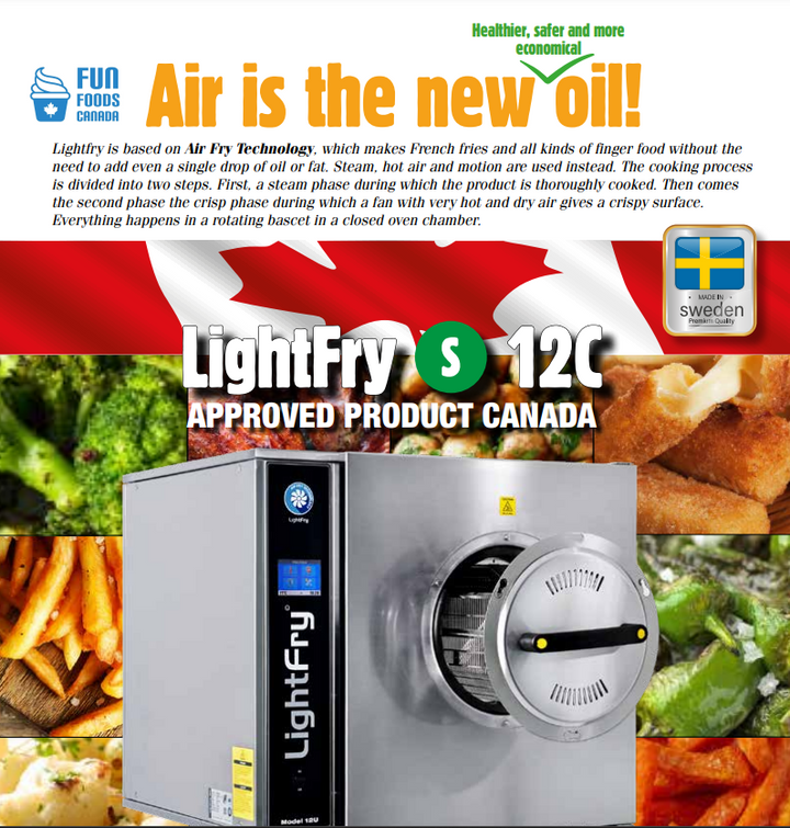 New - Lightfry - LF12C - Lightfry Countertop Commercial Airfryer - Foodservice Canada