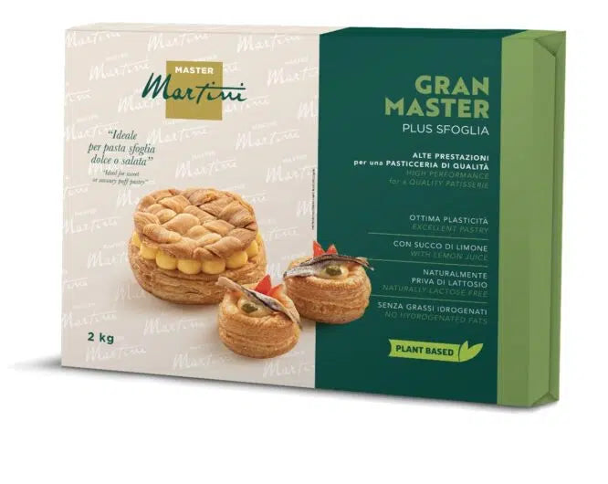 Gran Master Plus Sfoglia Margarine - 10kg Carton - Master Martini Canada - Canadian Distribution