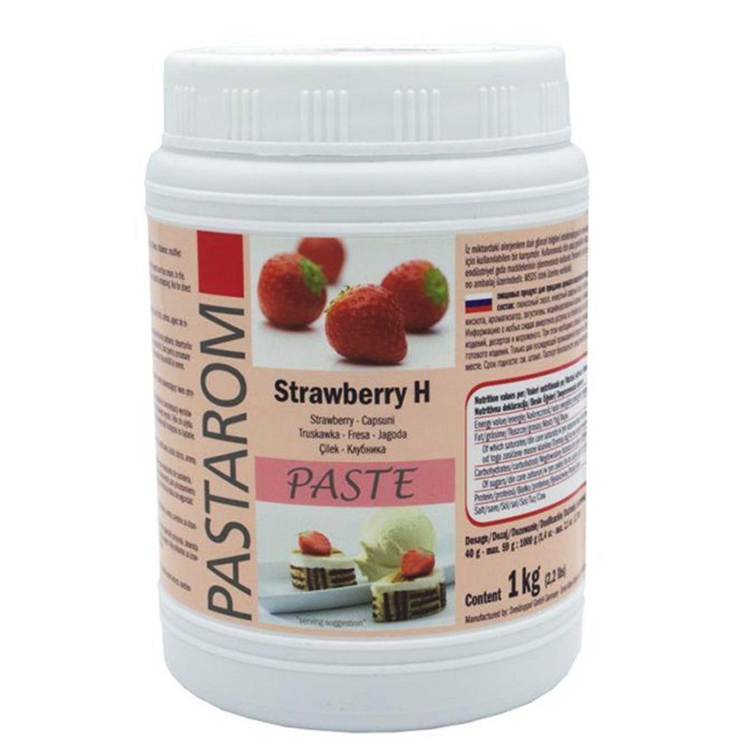 Dessert Compound Strawberry Paste | 1 x 1 kg | Baking Mixes and Ingredients | Canadian Distribution