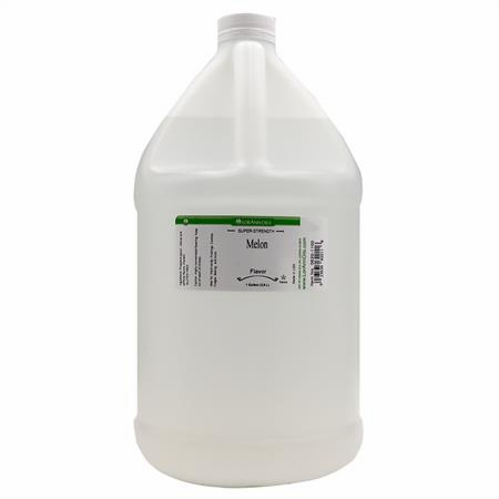 White plastic container with a label on a white background