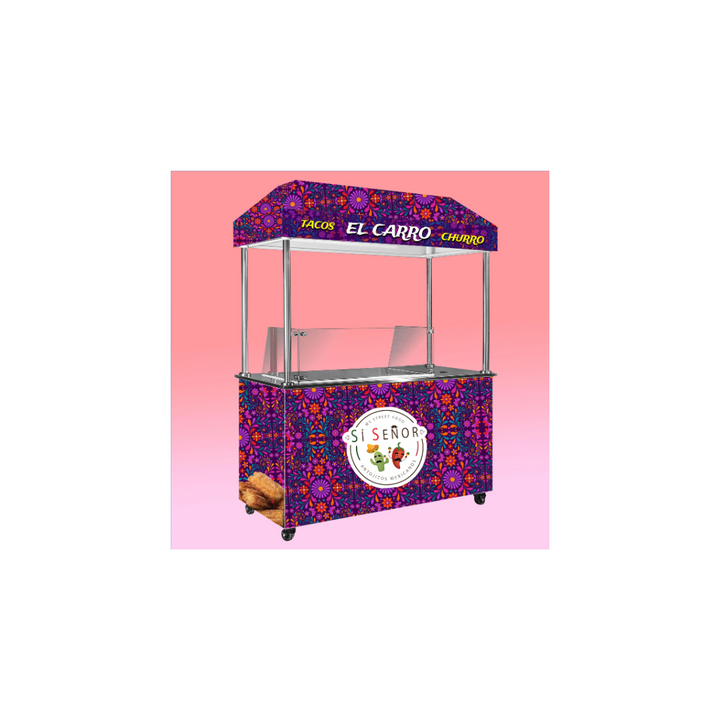 Customized Mobile/Vending/Event Cart for Mini Donuts, Hot Dogs, Tacos, Churros, Juices, Smoothies, Coffee, Pizza, Snacks and All Types of Food or Non-Food Concepts! The Sky's The Limit.