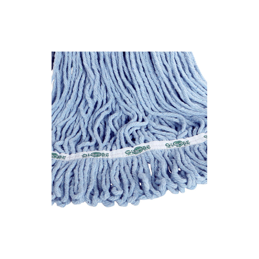 Syn-Pro® Synthetic 5 Inch Wide Band Wet Blue Looped End Mop