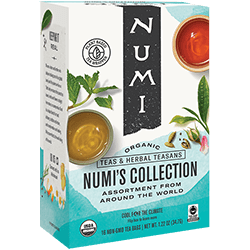 Numi - Collection (Assorted Teas) - Case of 96 Tea Bags | Organic