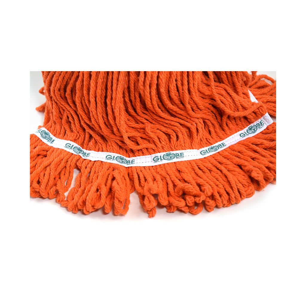 Syn-Pro® Synthetic Narrow Band Wet Orange Looped End Mop - Sold By The Case