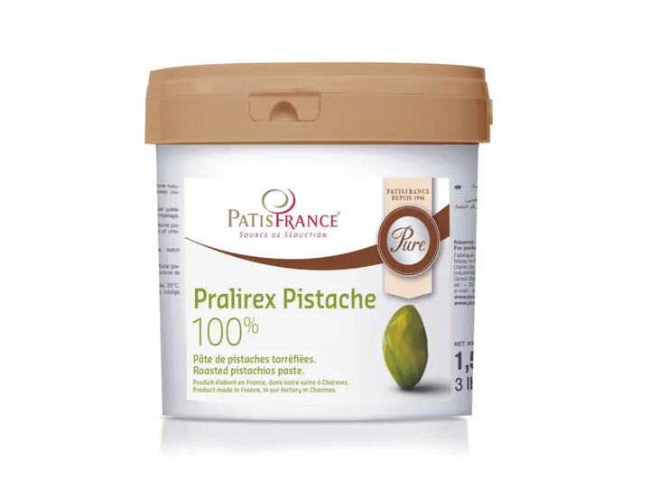 Patisfrance - Pralirex 100% Pure Pistachio Paste - 1.5 kg