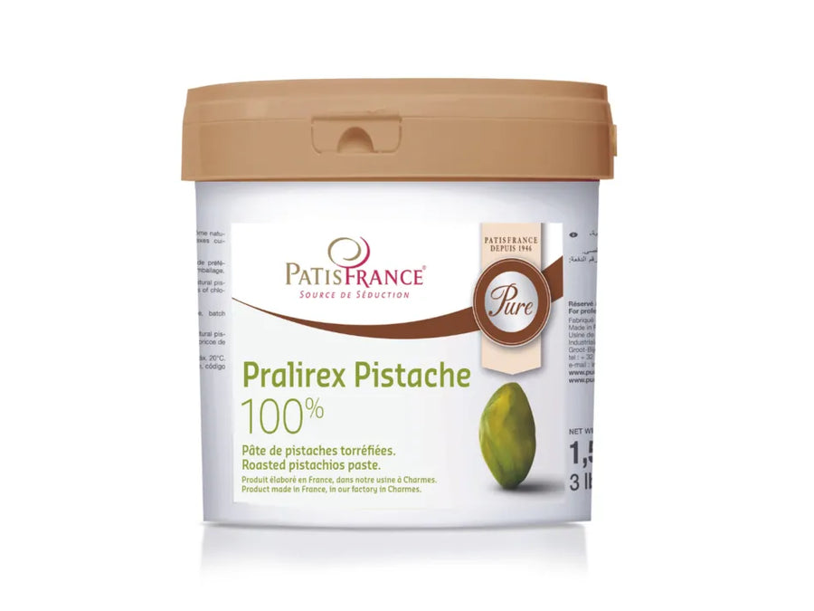 Patisfrance - Pralirex 100% Pure Pistachio Paste - 1.5 kg