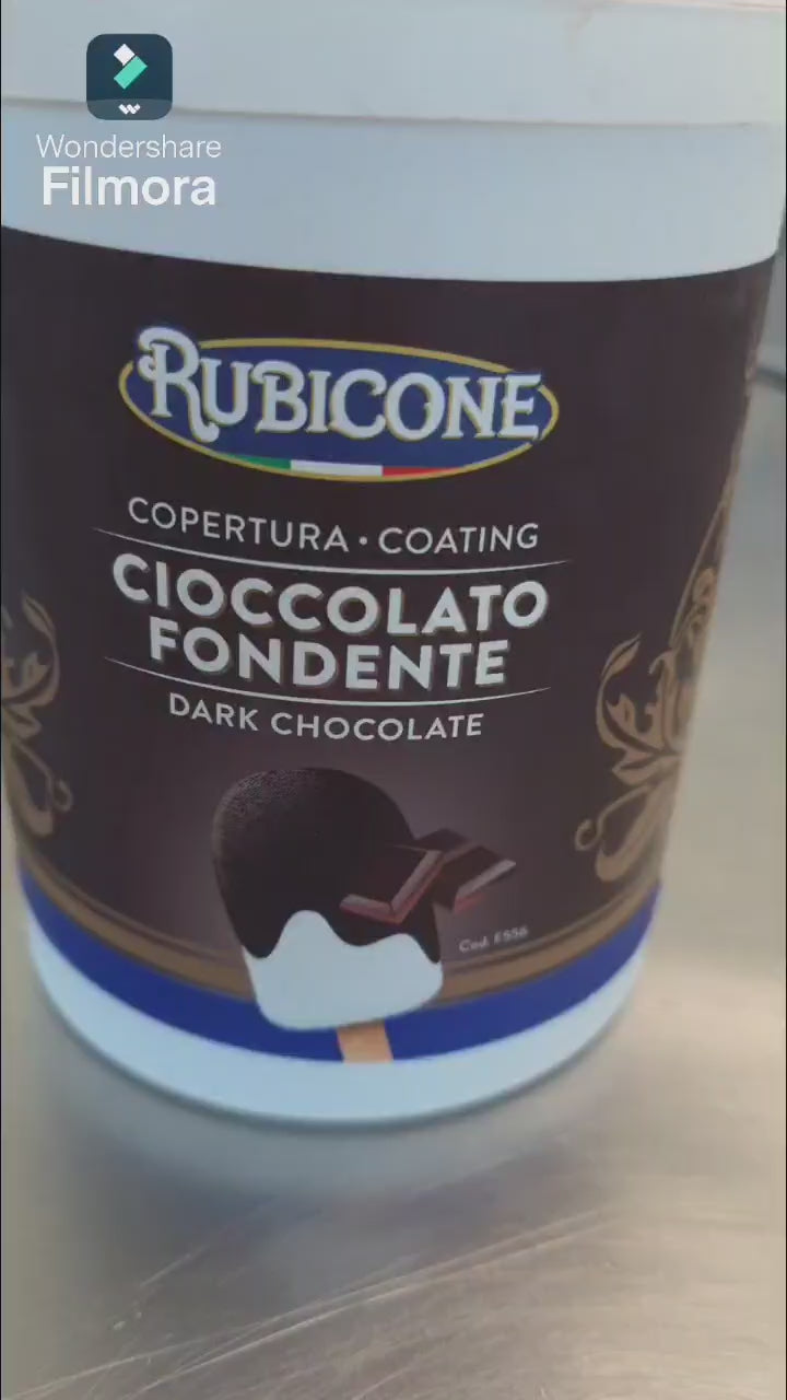 How to warm up cone dip coating for ice cream and gelato 