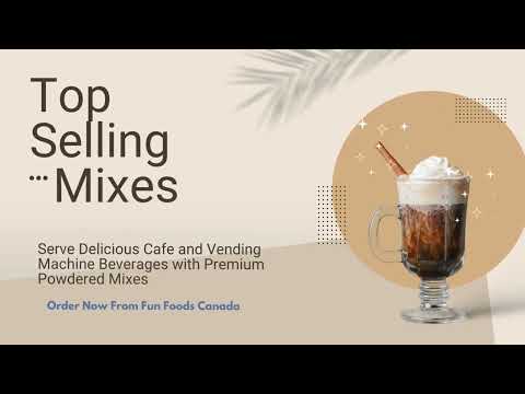 Top Selling Beverage Mixes from Fun Foods Canada