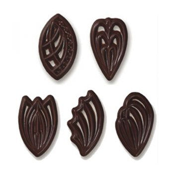 Dark Chocolate Decoration - 6 x 310 Piece BC - CW Canada - Canadian Distribution