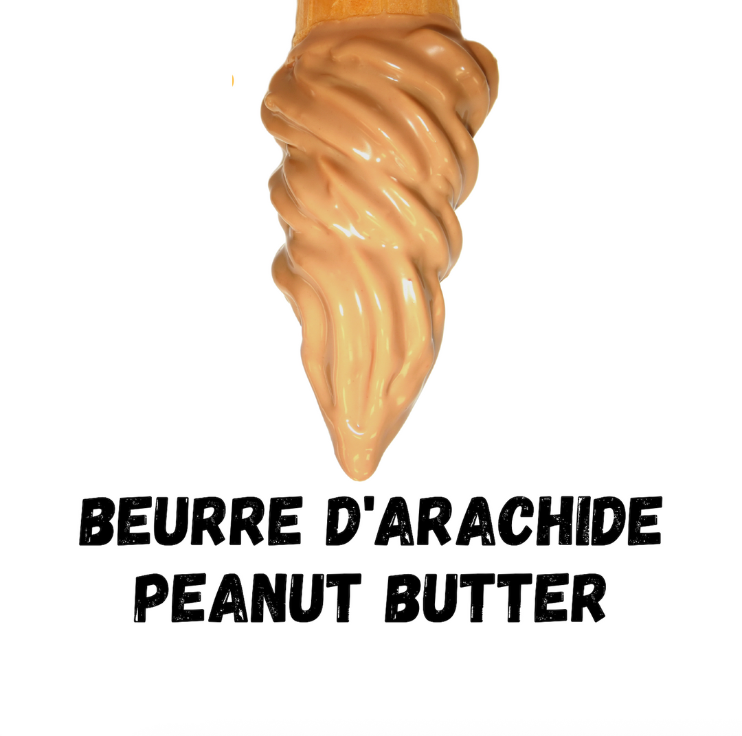 Belgian Peanut Butter Cone Dip -  Case of 6 x 1KG - Canadian Distribution
